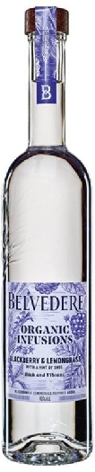 Belvedere Organic Infusion - Blackberry&Lemongrass vodka 40% 1L