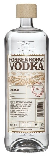 Koskenkorva Vodka 40% 1L
