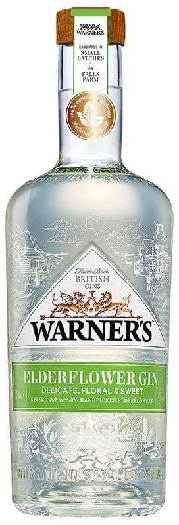 Warner's Elderflower gin 40% 0.7L