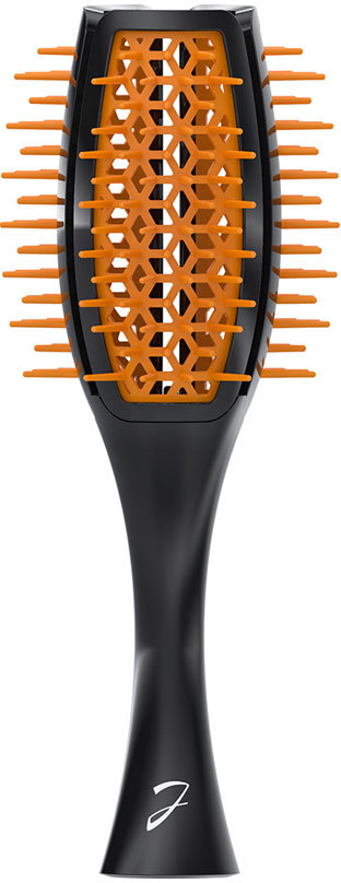 JANEKE TULIP vented hair-brush, black/ora SP503 NA JANEKE TULIP vented hair-brush, black/ora SP503 NA
