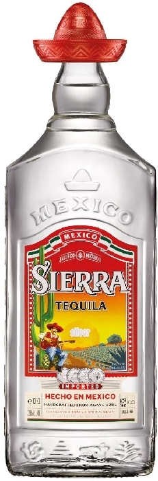 Sierra Tequila Silver 1L in airport duty-free Vilnius at