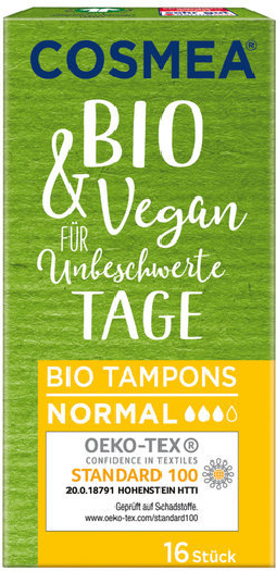 COSMEA Bio Tampons Normal 16ST