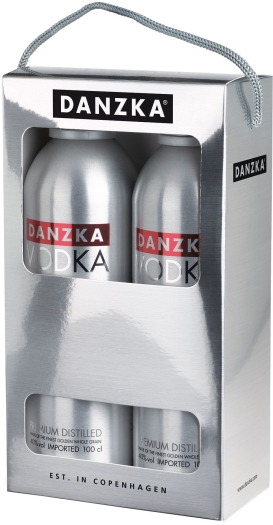DANZKA Vodka Twinpack 40% 2x1L