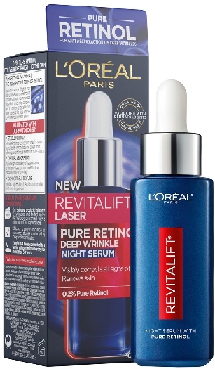 L'Oréal Paris Revitalift Laser Pure Retinol Night Serum AA269500 30 ml