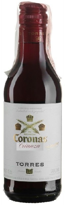 Torres Coronas, Crianza, DO, Catalunya, Wine dry, red 13,5% 0.187L