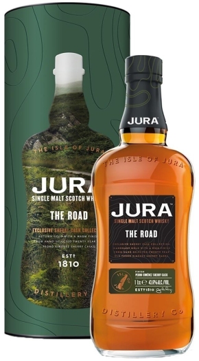 Jura The Road Island Single Malt Scotch Whisky 43.6% 1L gift pack