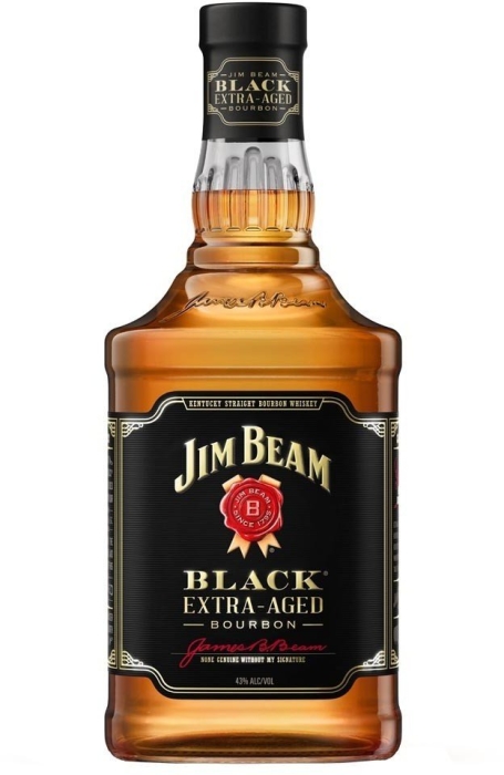 Jim Beam Black Extra Aged Kentucky Straight Bourbon Whiskey 43% 1L