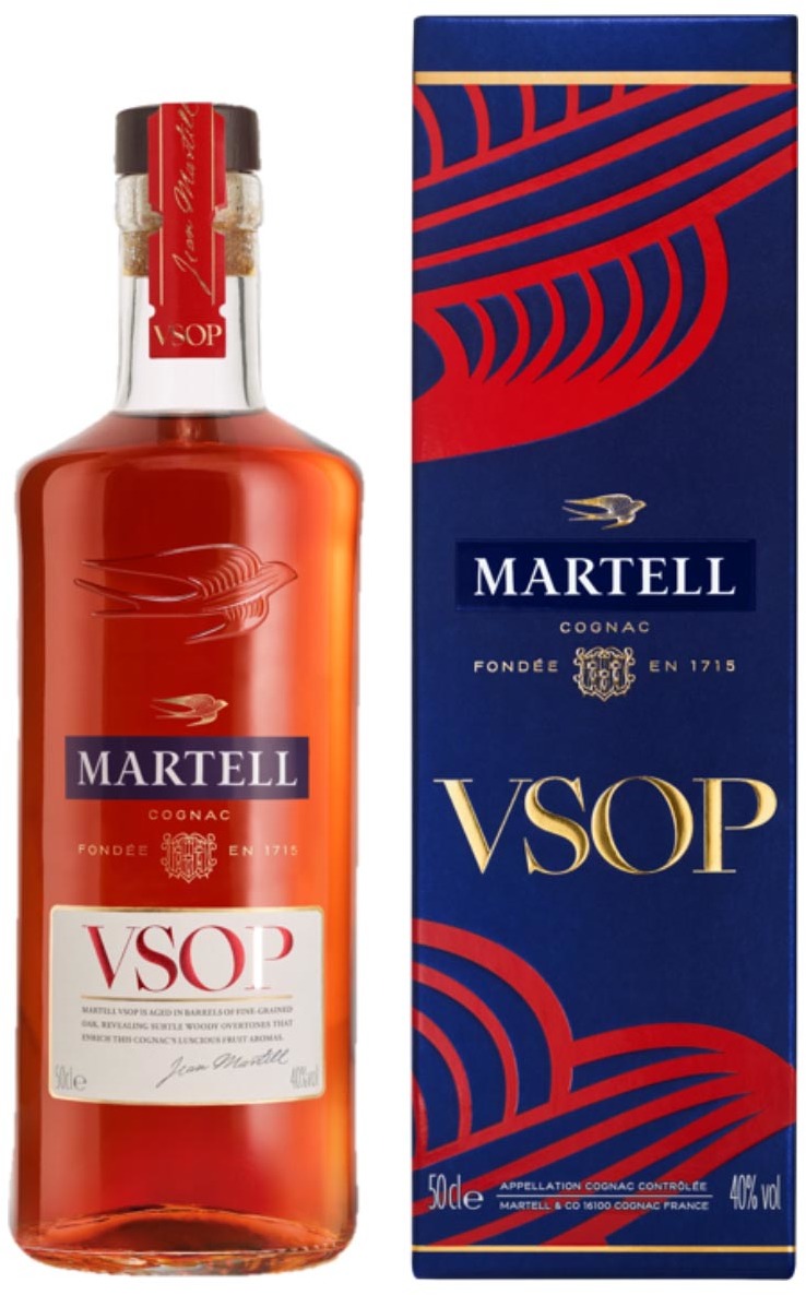 Martell VSOP Médallion 40% Flask 0.5L Martell VSOP Médallion 40% Flask 0.5L