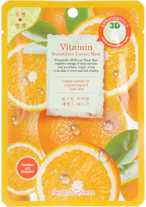 Beauugreen Mask 3D Vitamin 23ml