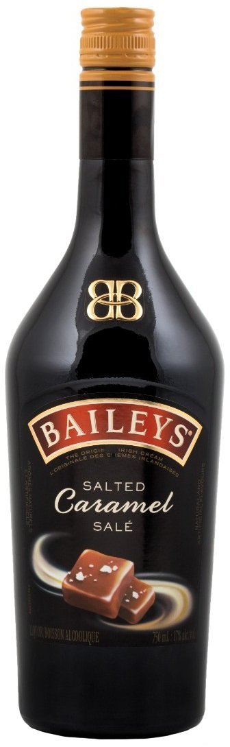 Baileys Salted Caramel 17% in duty-free Vilnius airport at 1L