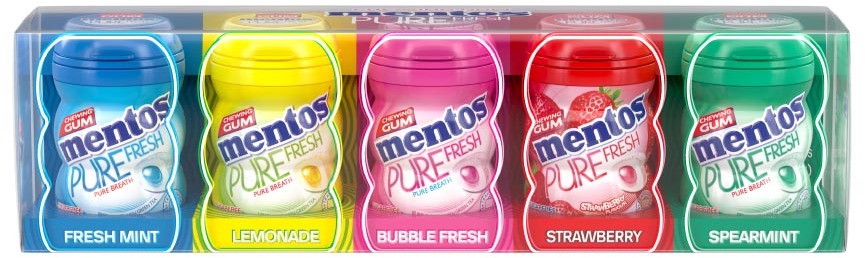 Mentos Gum gift pack Global 34835 100g Mentos Gum gift pack Global 34835 100g