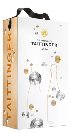 Taittinger Brut Réserve, brut, white, (twin pack) 2x0.75L