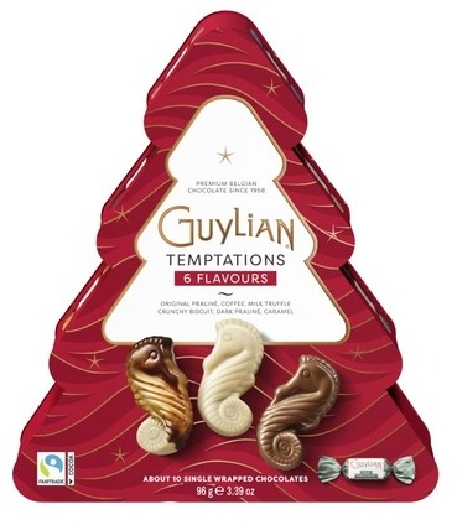 Guylian Temptations Mix Tree Shaped Box 96g
