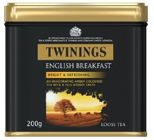 Twinings English Breakfast Tea in Tin 200g