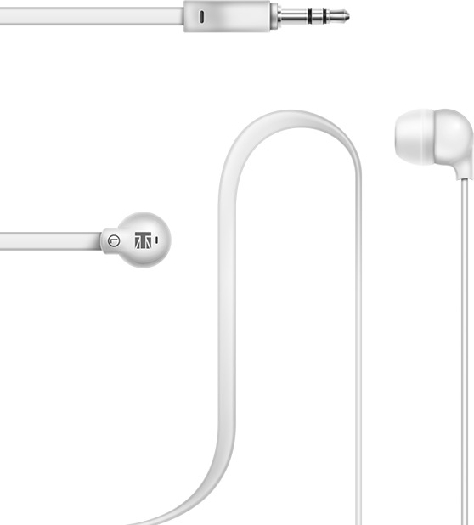 Lexingham 5220 Tangle Free Earphones