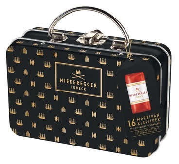 Niederegger Suitcase with Marzipan classics 200g