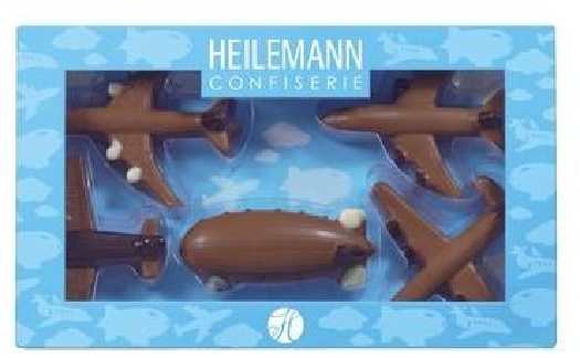 HEILEMANN Airplane Set Milk Chocolate 79006668 100g