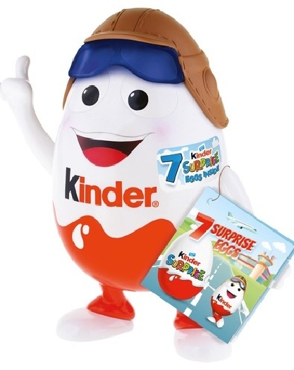 Kinder Surprise Mascot filled with 7 surprise eggs 140g