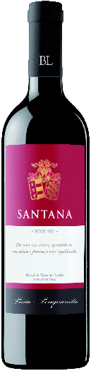 Santana Tempranillo Vino de la Tierra de Castilla red, dry wine 0.75L