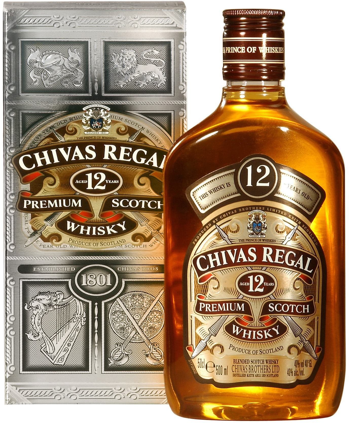 Виски чивас красный. Chivas Regal 12 0.05. Чивас Ригал 12 0.5. Виски Chivas Regal 12 0.5.