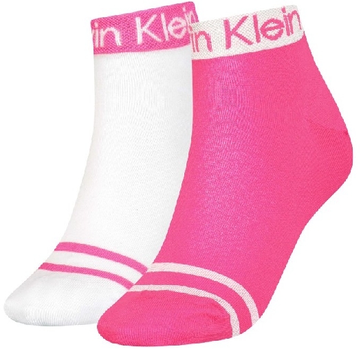 Calvin Klein 2 Pairs Socks 701218775, 003 magenta, OS