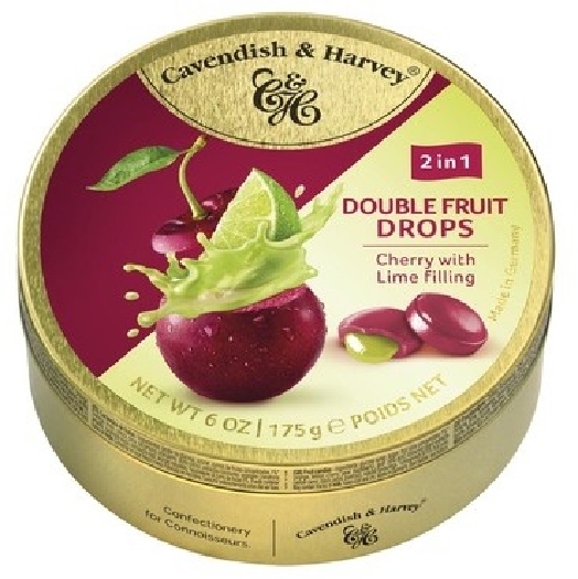 Cavendish&Harvey Duo Fruit Cherry Lime 685276 175g