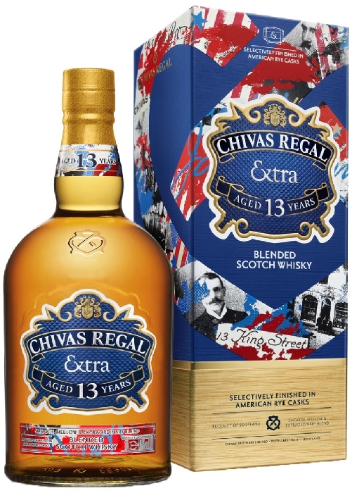Chivas Regal Blended Scotch Whisky 13yo American Rye Cask 40% GP 1L