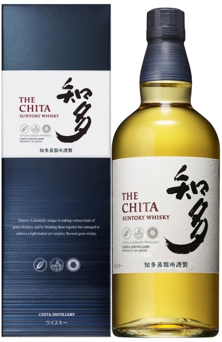 Chita Suntory Japanese Single Grain Whisky 43% 0.7L gift pack