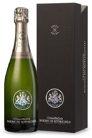 Champagne Barons de Rothschild Blanc de Blancs in premiium gift box 0.75 L