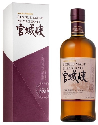 Miyagikyo Single Malt Whisky 45% giftpack 0.7L