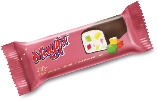 Magija Sweet curd vanilla with Toffee glaze, 24% 45g