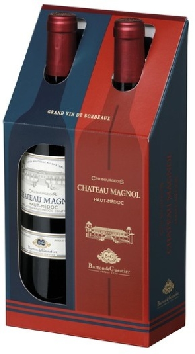 Château Magnol Haut-Médoc, AOC, Cru Bourgeois, dry, red wine (twinpack) 2x0.75L