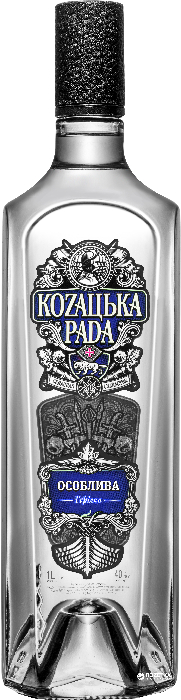 Kozatska Rada Special Vodka 40% 1L