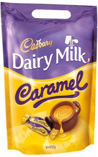 Cadbury Dairy Milk Caramel Chunks Pouch 400g