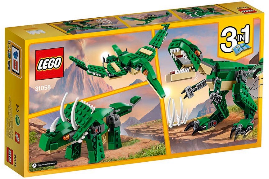 LEGO, line: LEGO Creator, mighty dinosaurs LEGO, line: LEGO Creator, mighty dinosaurs