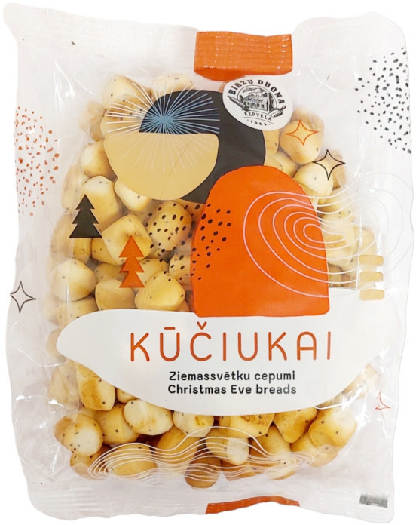 BIRŽŲ DUONA Kūčiukai Biscuits 200g