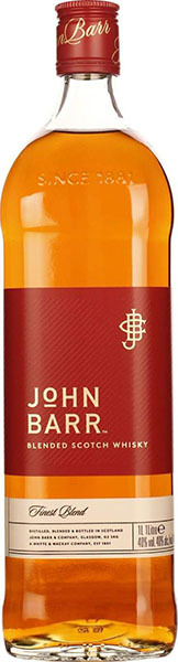 John Barr Finest Whiskey 40% 1L John Barr Finest Whiskey 40% 1L