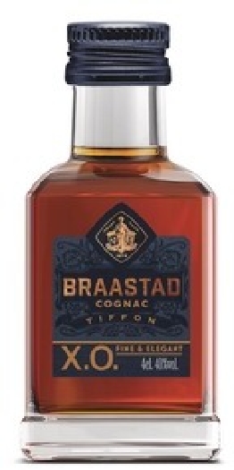 Braastad XO Cognac 40% 0.04L