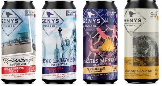 GENYS Beer Set Can 4X0.44L