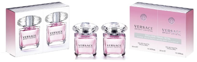 Eau de Toilette collection Versace Crystal Duo EdT 2 bottles (30 ml each) Eau de Toilette collection Versace Crystal Duo EdT 2 bottles (30 ml each)