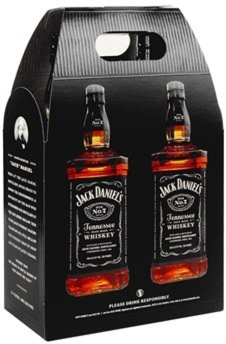 Jack Daniel's Black Label No. 7 Whiskey 40% 2x1L