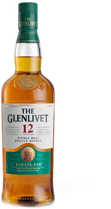 Glenlivet Double Oaked Highland Single Malt Scotch Whisky 12y 40% 1L