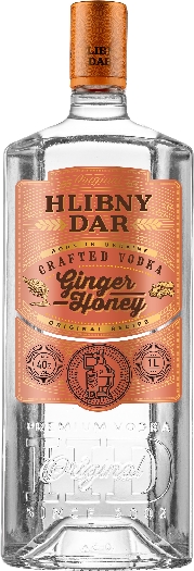 Hlibny Dar Craft Ginger Honey 1L