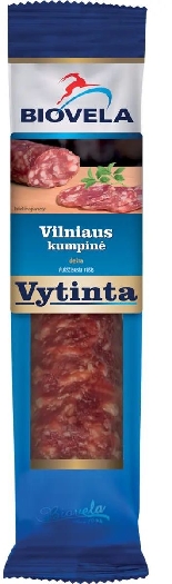 BIOVELA Cured VILNIUS ham sausage 200g