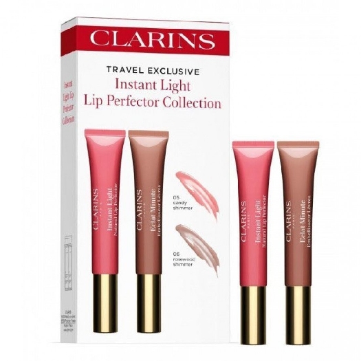Clarins Instant Light Natural Lip Perfector Set 2х12ml