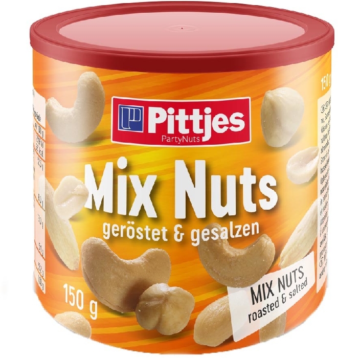 Pittjes Mix Nuts Tin 150g