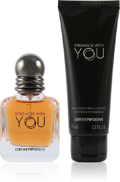 armani stronger with you 50ml gift set