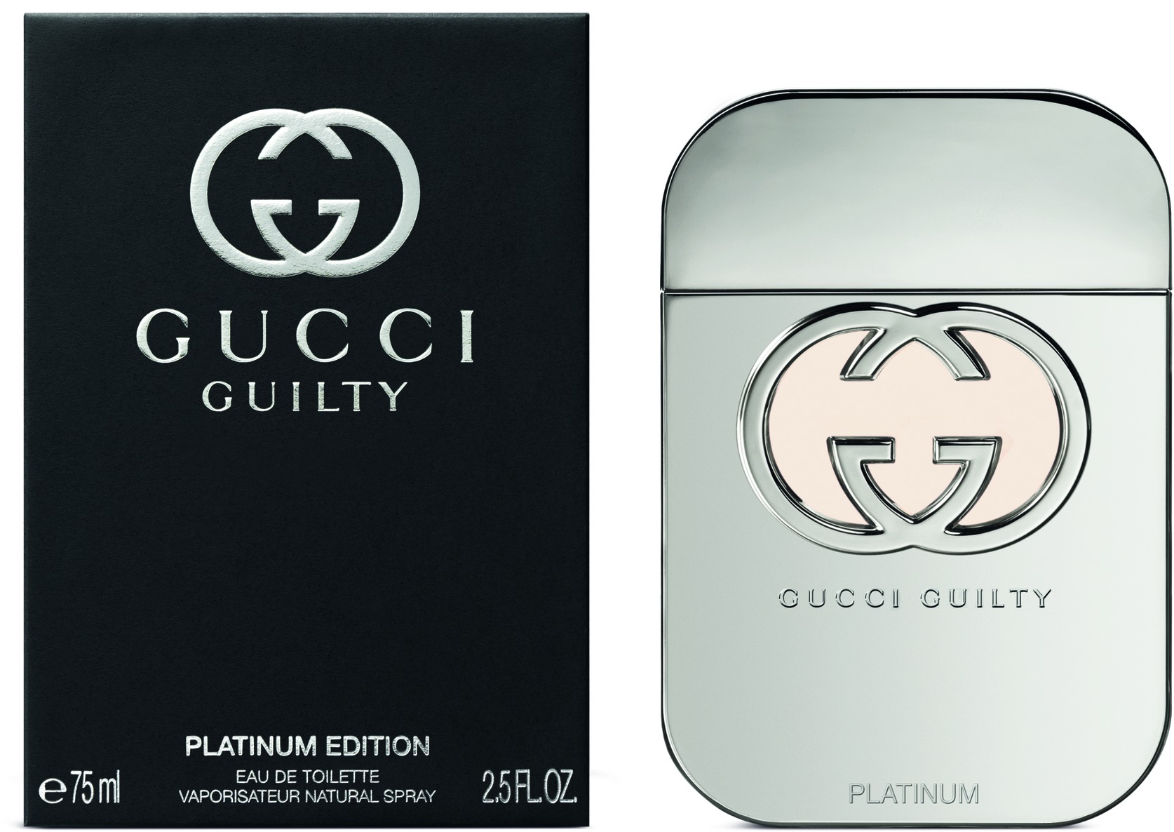 Gucci Guilty Platinum EdT 75ml in duty 
