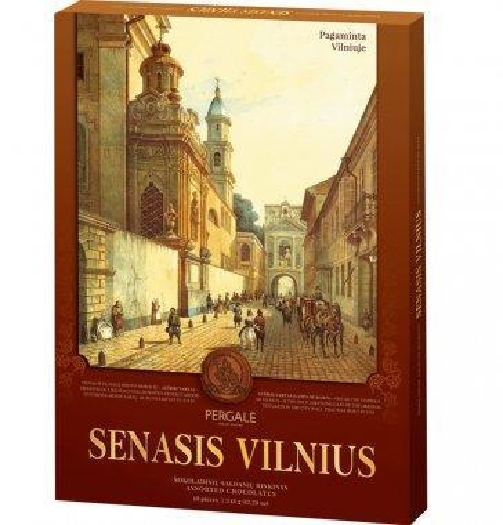 Pergale Candy set SENASIS VILNIUS, Dark chocolate 348g