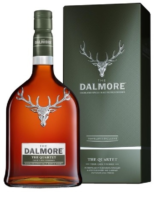 The Dalmore Quartet Whiskey 41.5% 1L